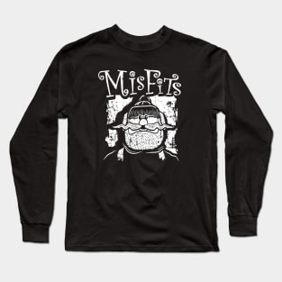 Misfits of Christmas Town: Yukon Cornelius (white print) Long Sleeve T-Shirt